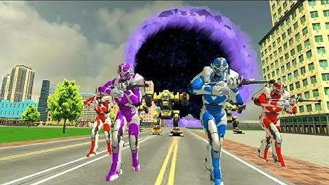 trò chơi Ô tô siêu RoBot biến hình * Supercar Robot transformer Game Android iOS Gameplay