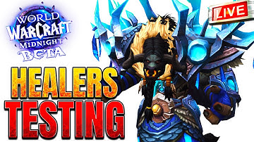 💧 Resto Shaman Healer Testing | WoW Midnight Beta Live