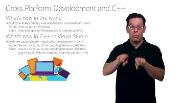 Visual Studio vNext & Azure C++ Conformance And Cross Platform Mobile Development