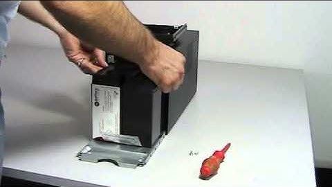 Installation Tutorial video for APC RBC7 Replacement batteries.