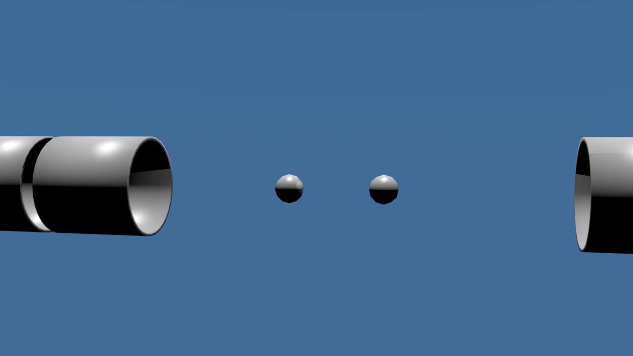A simplified visualization of particle collisions - YouTube