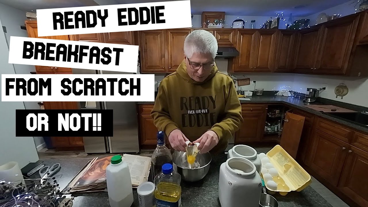 🥵Ready Eddie Breakfast from scratch there is RESISTANCE EVEN IN THE KITCHEN!!