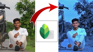Snapseed colour effect and background change Snapseed best photo editing tutorial || Chandu editz