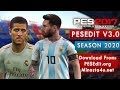 PES 2017 PESEdit V3.0 NEW SEASON PATCH 2020 AIO