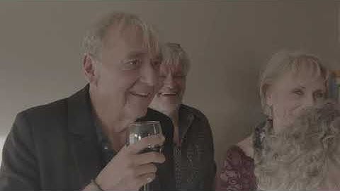 Tangosamenspelgroep "La Fila" op de set van Twee Tinten Grijs met Pascal Braeckman en Jan Van Eyken.