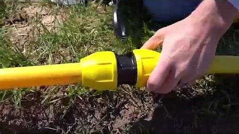 HOME-FLEX Underground Gas Pipe Install