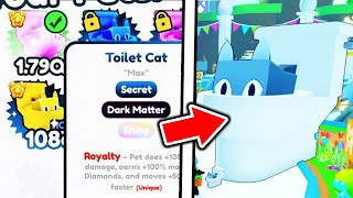 I Became The KING Of TOILET CATS in Pet Simulator X..