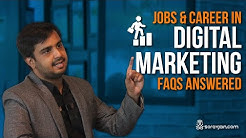 Digital Marketing Jobs | Career | Courses | Salary | Growth | Future - Question & Answer Format 