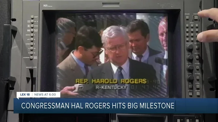 Congressman Hal Rogers hits big milestone