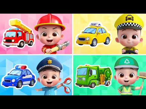 Ring Ring ! Mobil Profesi Beraksi📞🚒🚓| Lagu Mobil | Lagu Anak-anak | LiaChaCha Bahasa Indonesia