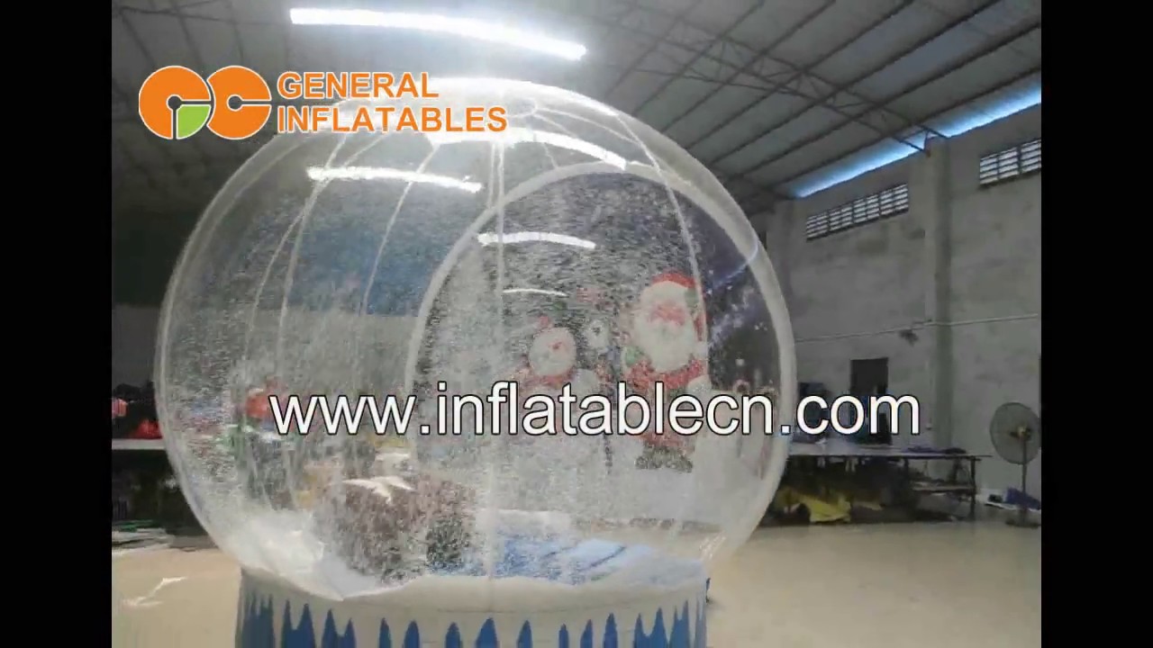 partynextdoor Inflatable snow globe Christmas