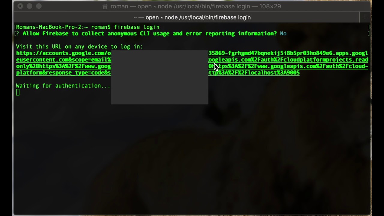 Бот с помощью NodeJs и Firebase Cloud Functions #3: Firebase CLI - YouTube