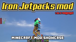 Minecraft 1.16.5 - Iron Jetpacks mod Review screenshot 5