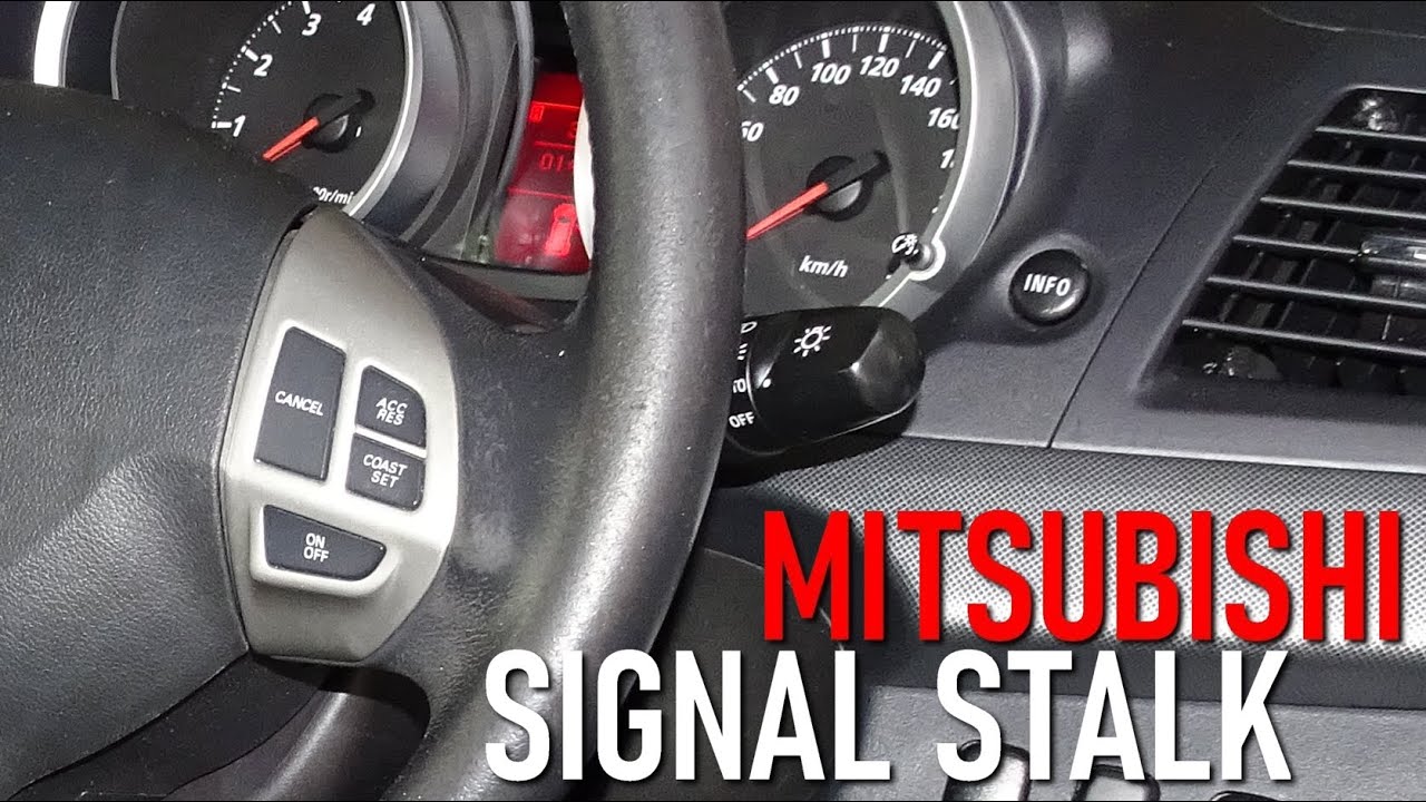 Replacing Indicator Stalk on 2007 - 2015 Mitsubishi Lancer / Proton Inspira