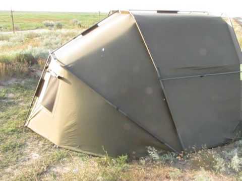 Ветроустойчивость карповой палатки Pelzer PORTAL DOME