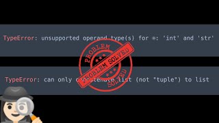 python typeerror: unsupported operand type(s) for  : 'int' and 'str'