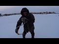 Новичок на зимней рыбалке. Абагурские карьеры (Новокузнецк) 20 декабря 2015г.