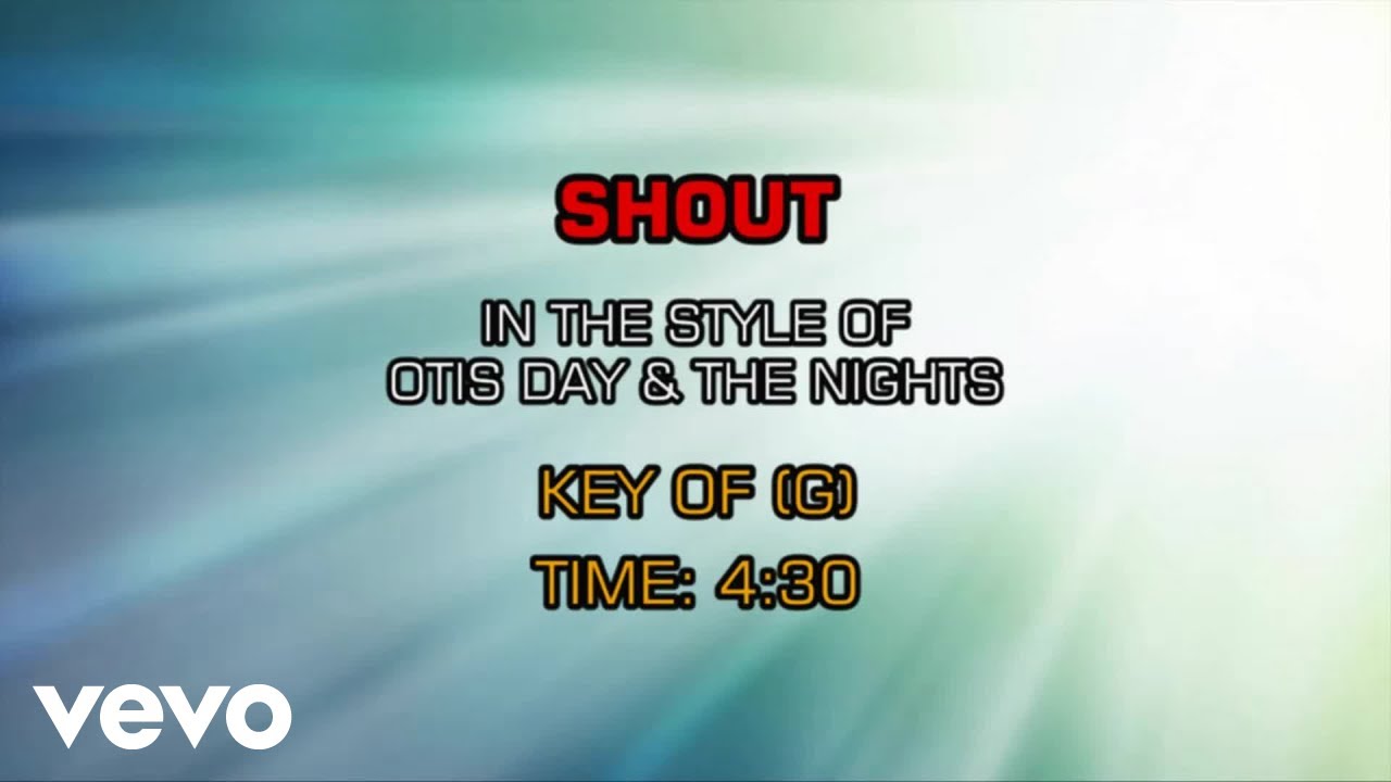 Otis Day & The Knights - Shout (Karaoke) Otis Day & The Knights - Shout (Karaoke)