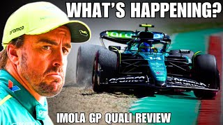 Fernando Alonso's Imola GP Qualifying Disaster: What Happened? | Imola GP Quali Review