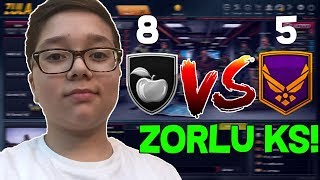 HEPİNIZ GELİN !! 8 VS 5 ZORLU KLAN SAVAŞI !! - ZULA