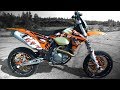 KTM EXC 450 Supermoto Test ride & Tuning