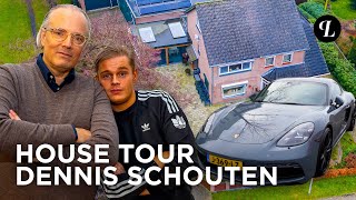 DENNIS SCHOUTEN (RODDELPRAAT) LAAT ZIJN HUIZEN EN PORSCHE ZIEN