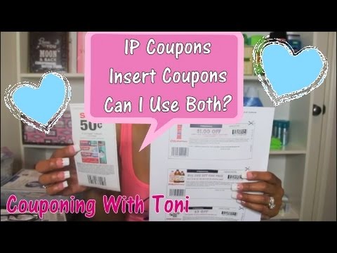 IP Coupons & Insert Coupons | Can I Use Both? | Couponing With Toni