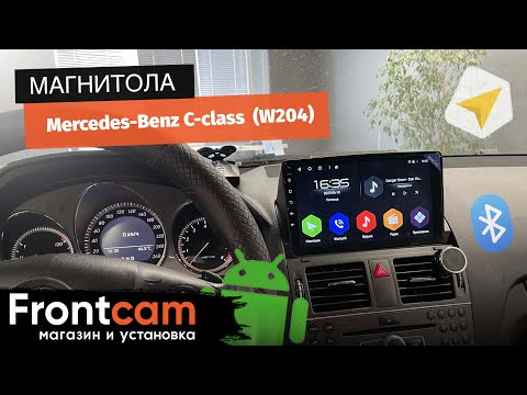 Магнитола Canbox для Mercedes Benz C Класс (W204) на ANDROID