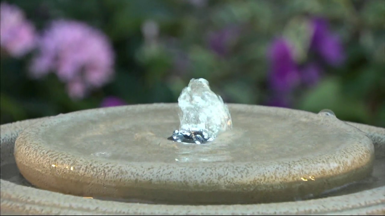 Scott Living Ribbed Ginger Jar Fountain with LED Lights on QVC YouTube