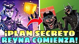 ¡EL PLAN SECRETO de REYNA ya COMENZÓ / NUEVO COMIC BATMAN-FORTNITE: FUNDACIÓN (SKIN BATMAN QUE RÍE)