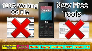 Jio F220B OG Flash File No Need Password | Jio F220B Logo Restart