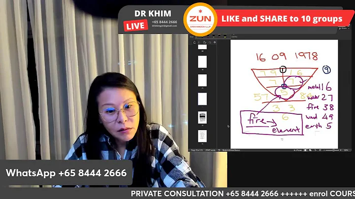 How to read a numerology chart with DR KHIM