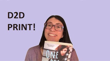 D2D contacted me and more opinions about my paperback!