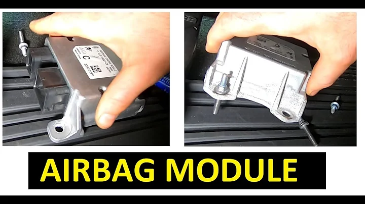 2015 - 2025 Ford F150 Airbag Module SRS or RCM Replacement After Airbag Deployment