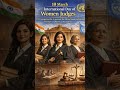 International Day of Women Judges ⚖️ | Justice Through Equality