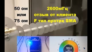 Отзыв от заказчика Антенна 16ти эл 2600мГц