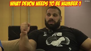 Levan explains what Devon needs to be number 1