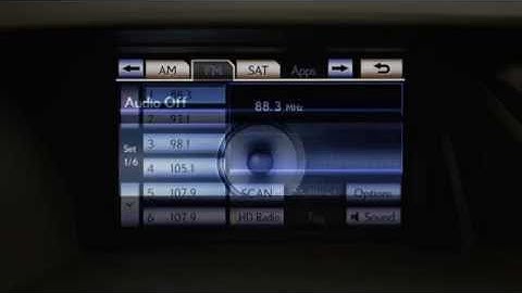 How to Save Your Favorites: Audio How-To on Lexus RX