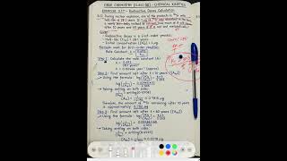 CBSE Class 12 Chemistry | Chemical Kinetics Exercise 3.17 Solv