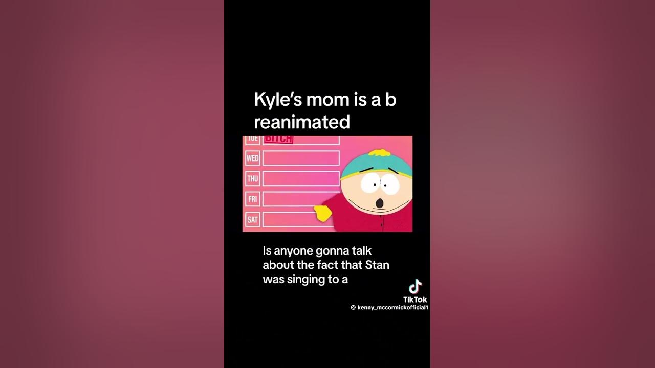 Kyle’s mom is a bitch but reanimated! #shortsfeed #southpark