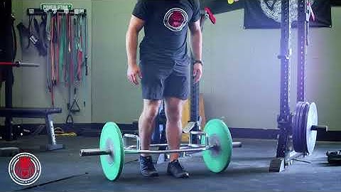 B-Stance Trap Bar Deadlift
