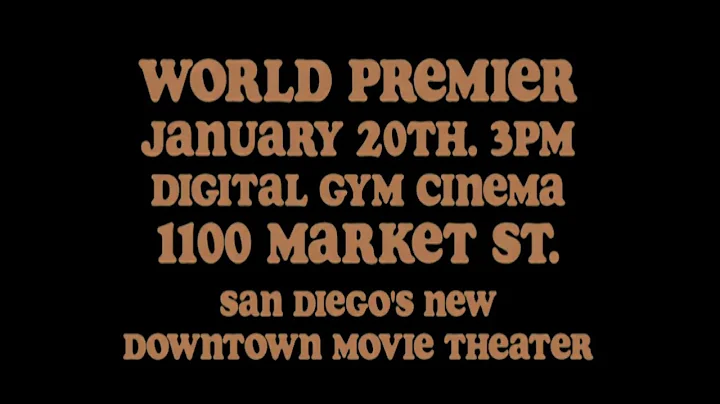 MIDNIGHT JACK the MOVIE Trailer - For the first showing at the Digital Gym in San Diego 01/20/2024
