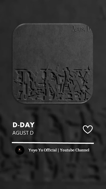 AGUST D - D-Day (Ringtone Cut)