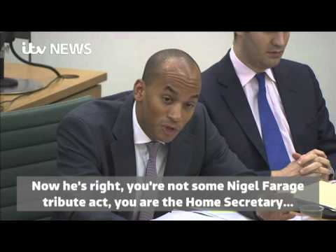 Umunna tells May: 'You're not some Nigel Farage tribute act'