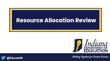 Resource Allocation Review Webinar