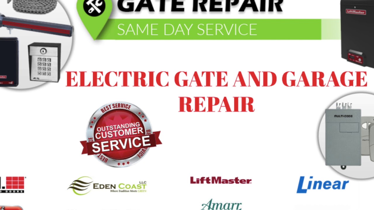 Electric Gate Repair South Pasadena, CA  | (626) 406-1388 | 24 Hour Service