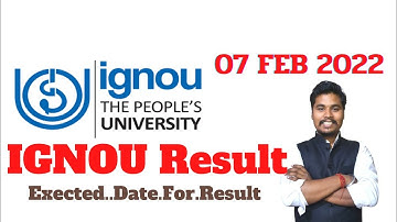 IGNOU 07 February 2023 IGNOu Result Updated || IGNOU Result Expected Date For December 2022 Exam