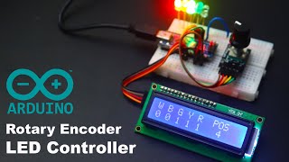 Arduino Rotary Encoder controlled LEDs
