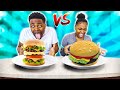 SQUISHY FOOD VS REAL FOOD CHALLENGE