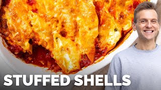 Three-Cheese Stuffed Shells | Great weeknight pasta to make!